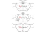 DBA 2018 Subaru Impreza 1.6L/2.0L / 15-21 Subaru Levorg VM 1.6L Turbo SP Performance Rear Brake Pads thumbnail 1
