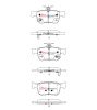 DBA 2019+ Honda Accord 2.0L Hybrid Street Series Rear Brake Pads thumbnail 8