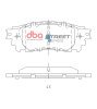 DBA 2018+ Toyota C-HR Street Series Rear Brake Pads thumbnail 8