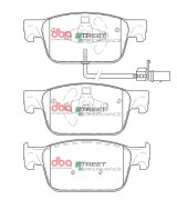 DBA 2016+ Audi A4 SP Performance Front Brake Pads thumbnail 1