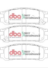 DBA 1998 Subaru Impreza RS Sedan SP Performance Rear Brake Pads thumbnail 2