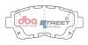 DBA 92-96 Lexus ES300 Street Series Front Brake Pads thumbnail 8