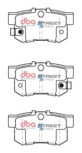 DBA 01-03 Acura CL Street Series Rear Brake Pads thumbnail 1