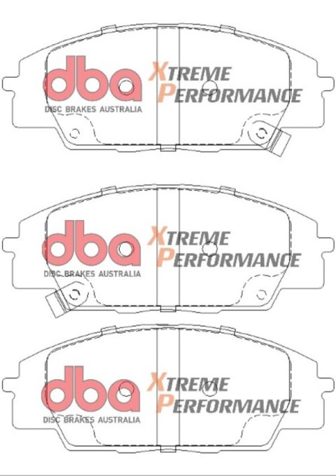 DBA 06-11 Honda Civic Si XP Performance Front Brake Pads thumbnail 1