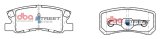 DBA 11-14 Chrysler 200 (302mm Rear Rotor) Street Series Rear Brake Pads thumbnail 1