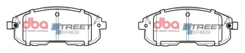 DBA 03-05 Infiniti G35 AWD Street Series Front Brake Pads