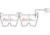 DBA 08-19 Audi R8 (w/Iron Rotors) XP Performance Front Brake Pads thumbnail 7