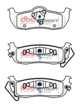 DBA 05-10 Infiniti QX56 Street Series Rear Brake Pads thumbnail 5