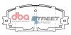 DBA 07-15 Toyota Yaris Street Series Front Brake Pads thumbnail 8