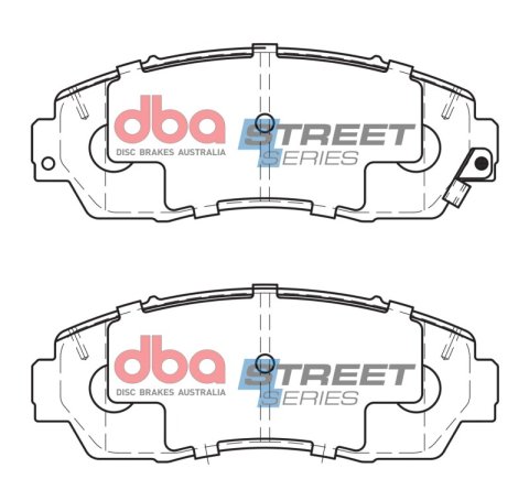 DBA 07-12 Acura RDX AWD Street Series Front Brake Pads