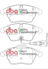 DBA 06-13 Volkswagen GTI (MkV/MkVI) SP Performance Front Brake Pads thumbnail 2