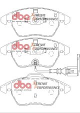 DBA 06-13 Volkswagen GTI (MkV/MkVI) XP Performance Front Brake Pads thumbnail 1