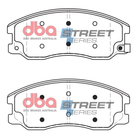 DBA 12-15 Chevrolet Captiva Sport Street Series Front Brake Pads thumbnail 1