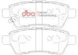 DBA 04-12 Nissan Pathfinder 4.0L XP Performance Rear Brake Pads thumbnail 1