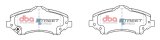 DBA 08-16 Chrysler Town & Country Street Series Front Brake Pads thumbnail 1