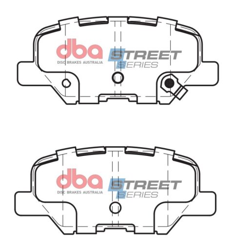 DBA 14-18 Mazda 6 Street Series Rear Brake Pads thumbnail 5