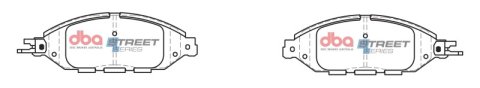DBA 2013 Infiniti JX35 Street Series Front Brake Pads
