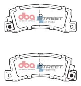 DBA 90-91 Lexus ES250 Street Series Rear Brake Pads thumbnail 1