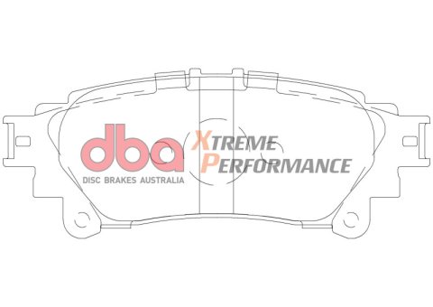 DBA 17-21 Lexus RC350 3.5L XP Performance Rear Brake Pads