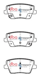 DBA 22-23 Hyundai Veloster (300mm Rear Rotor) Street Series Rear Brake Pads thumbnail 5