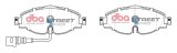 DBA 14-17 Volkswagen GTI Mk7 (w/Perf Pkg 340mm Front Rotor) Street Series Front Brake Pads thumbnail 1