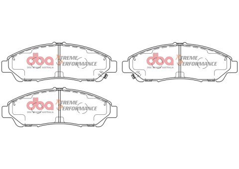 DBA 09-22 Honda Pilot XP Front Brake Pads