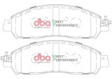 DBA 15-23 Nissan NP 300 5 Front SP Performance Brake Pads thumbnail 2