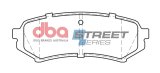 DBA 98-07 Lexus LX470 Rear Street Series Brake Pads thumbnail 1