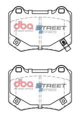 DBA 18-21 Subaru WRX STI Rear Street Series Brake Pads thumbnail 5