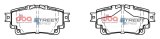 DBA 20-22 Toyota Corolla Hatchback Rear Street Series Brake Pads thumbnail 1