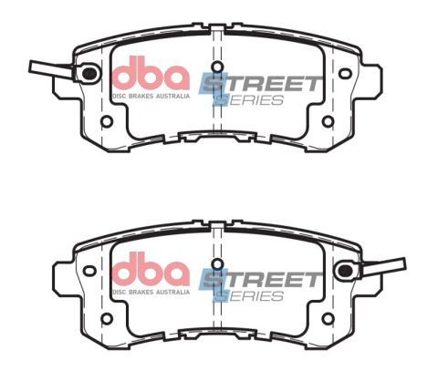 DBA 11-13 Infiniti QX56 Rear Street Series Brake Pads thumbnail 1