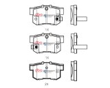 DBA 97-99 Acura CL 4 Cyl Rear SSEV Street Series Brake Pads thumbnail 2