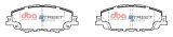 DBA 19-22 Toyota Corolla Hatchback Front Street Series Brake Pads thumbnail 1