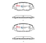 DBA 19-22 Toyota Corolla Hatchback Front SSEV Street Series Brake Pads thumbnail 2