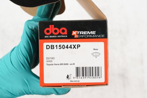 DBA 20-22 Toyota Corolla Hatchback Rear XP Performance Brake Pads thumbnail 2