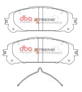 DBA 20-22 Toyota Highlander Front XP Performance Brake Pads thumbnail 6