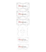 DBA 2022 Lexus LX600 Front XP Performance Brake Pads thumbnail 6