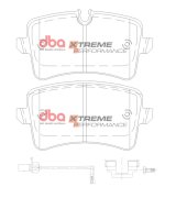 DBA 12-19 Audi A6 Rear XP Performance Brake Pads thumbnail 1