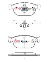 DBA 22-23 Volvo C40 Front SSEV Street Series Brake Pads thumbnail 1