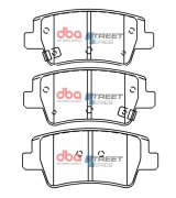 DBA 17-20 Hyundai Elantra GT Rear Street Series Brake Pads thumbnail 1
