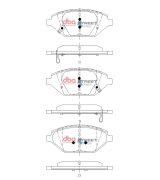 DBA 16-22 Chevrolet Spark Front Street Series Brake Pads thumbnail 1