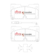 DBA 21-23 Cadillac Escalade (Excl 6 Piston BBK) Front XP Performance Brake Pads thumbnail 1