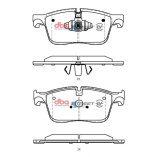 DBA 20-22 Jaguar F-Pace (w/350mm Front Rotor) Front SSEV Street Series Brake Pads thumbnail 1