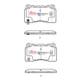 DBA 04-08 Acura TL (w/Brembo Front Caliper) Front SSEV Street Series Brake Pads thumbnail 1