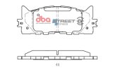 DBA 13-17 Lexus ES300h Front SSEV Street Series Brake Pads thumbnail 1