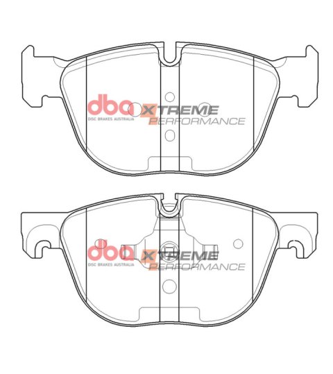 DBA 16-18 BMW X4 M40i Front XP Performance Brake Pads