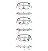 DBA 14-17 Mazda 3 (Mexico Build) Rear SSEV Street Series Brake Pads thumbnail 6