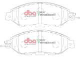 DBA 2013 Infiniti JX35 Front SP Performance Brake Pads thumbnail 1
