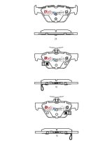 DBA 19-21 Subaru Ascent Rear SSEV Street Series Brake Pads thumbnail 1