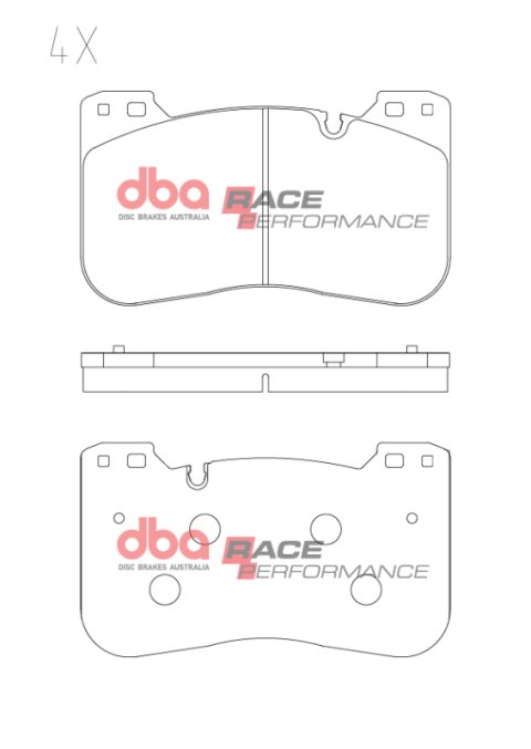 DBA 2020+ BMW M3/M4 Competition (G80/G82) Front RP Performance Brake Pads thumbnail 2